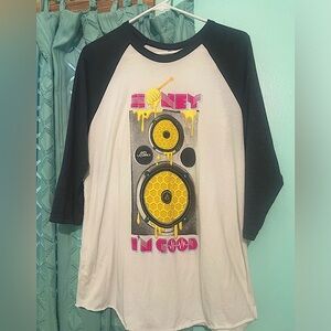 Andy Grammer music band baseball tshirt